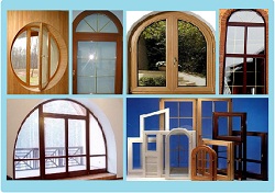 нестандартные окна для домов арочные трапеции